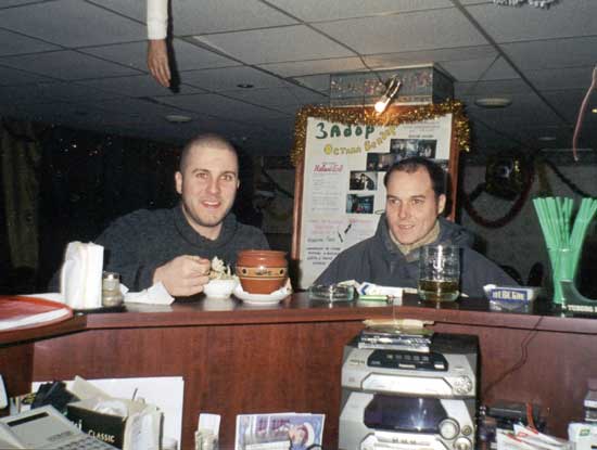 Новый 2003 год в нашем кафе
